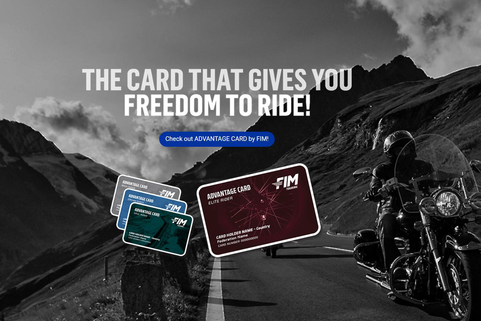 FIM Touring Advantage Card